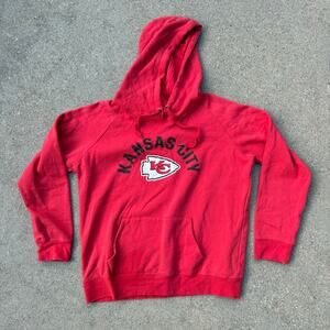 Kansas City Chiefs NFL Red Football Hoodie Sweatshirt XL